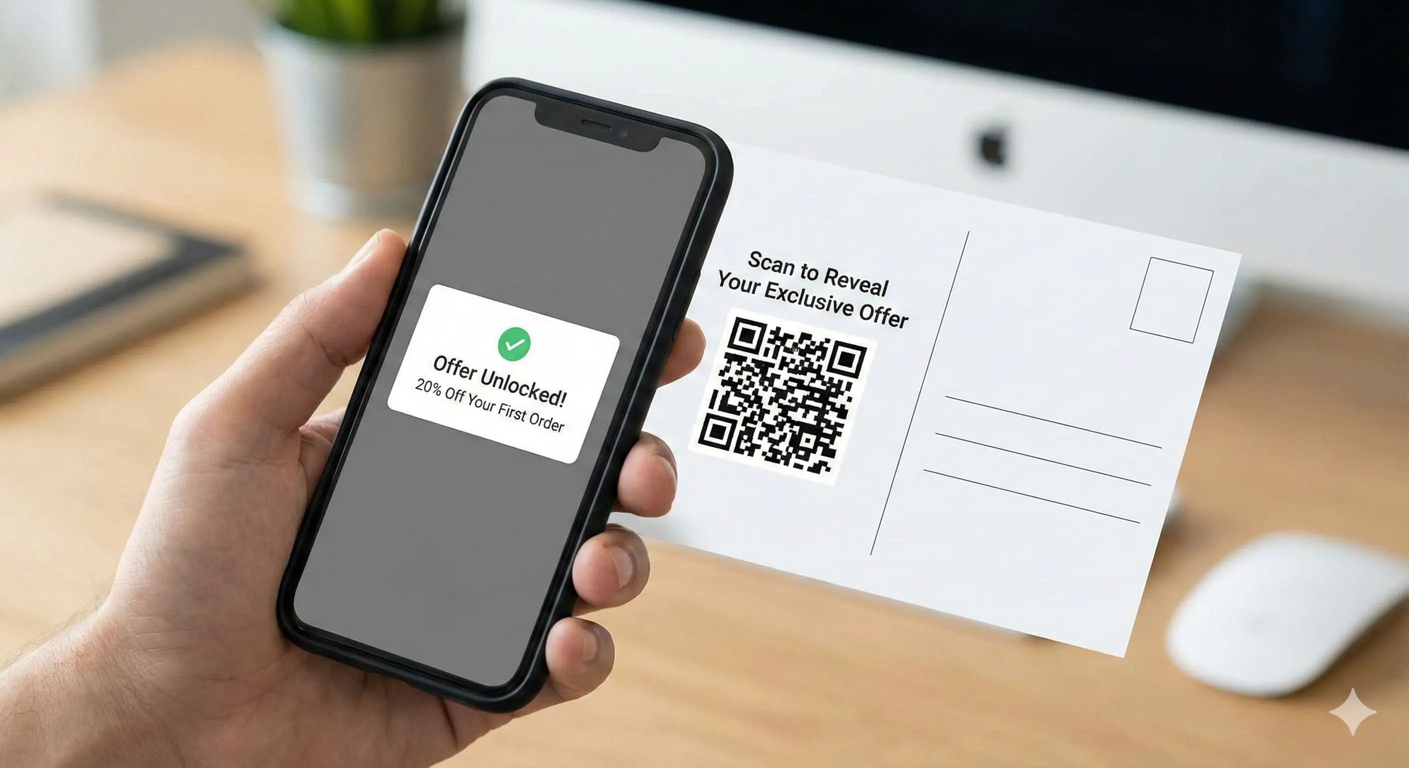 Using QR codes to improve direct mail success