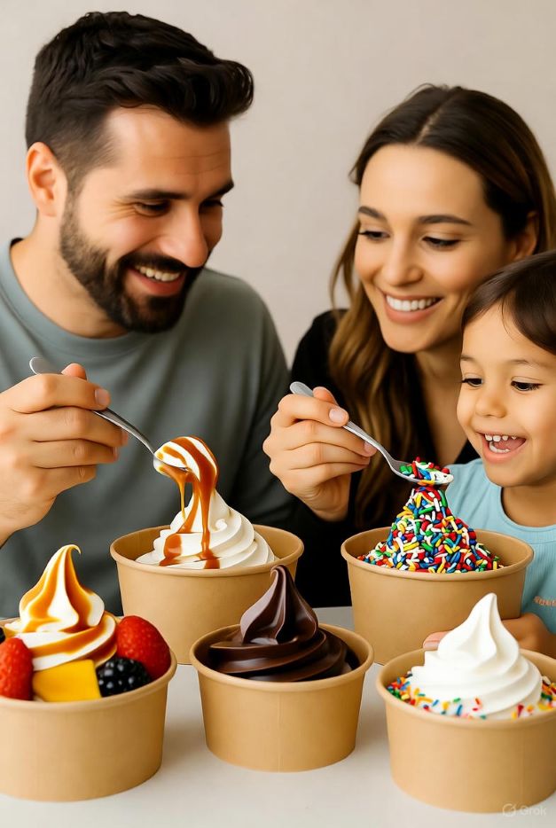 frozen yogurt marketing campaign idea